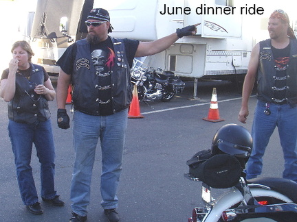 June dinner ride m
